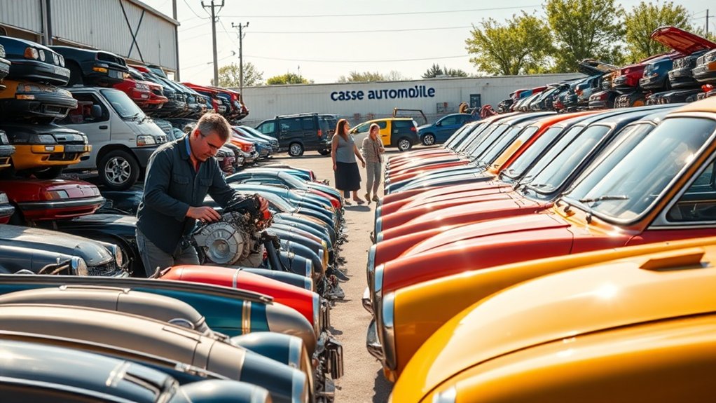 Le recyclage des automobiles soutient l'économie