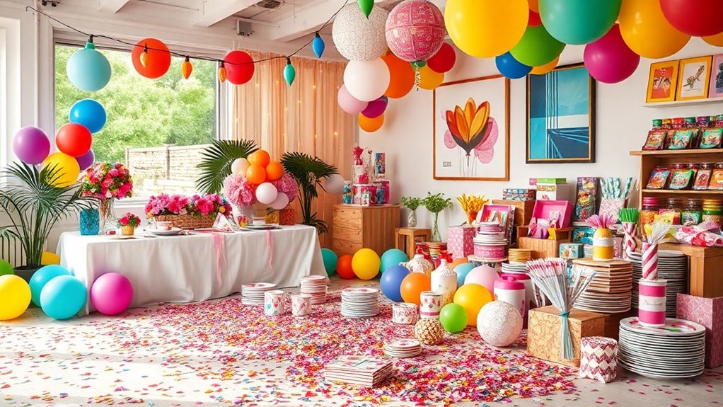 essentiels de planification de fête économiques