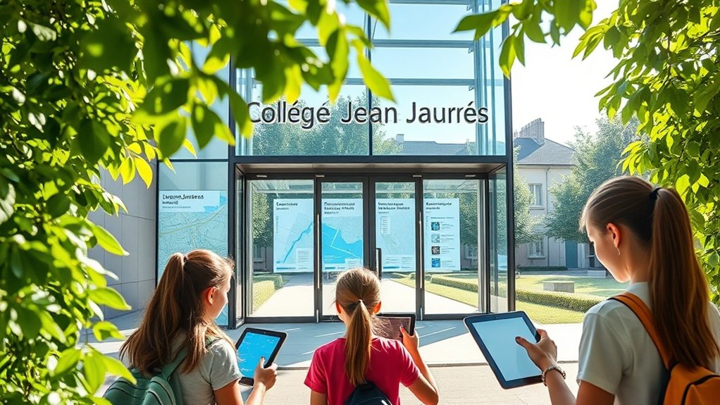 accès à la plateforme d'apprentissage numérique