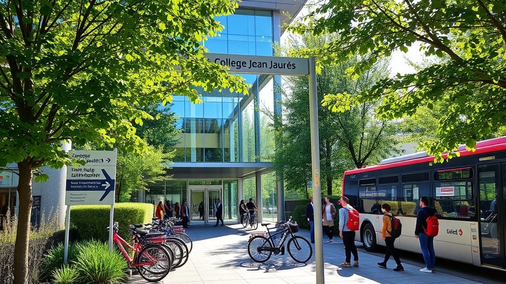 excellente accessibilité des transports en commun