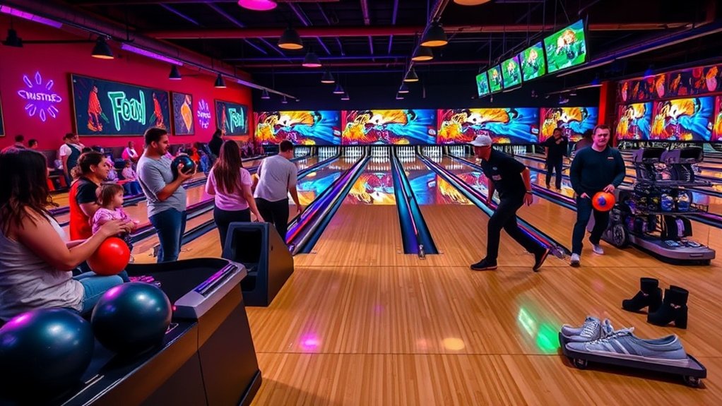 directives de sécurité pour le bowling en famille