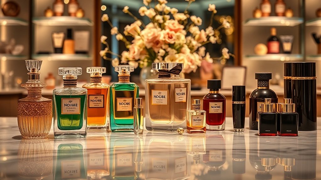 parfums et cosmétiques de luxe