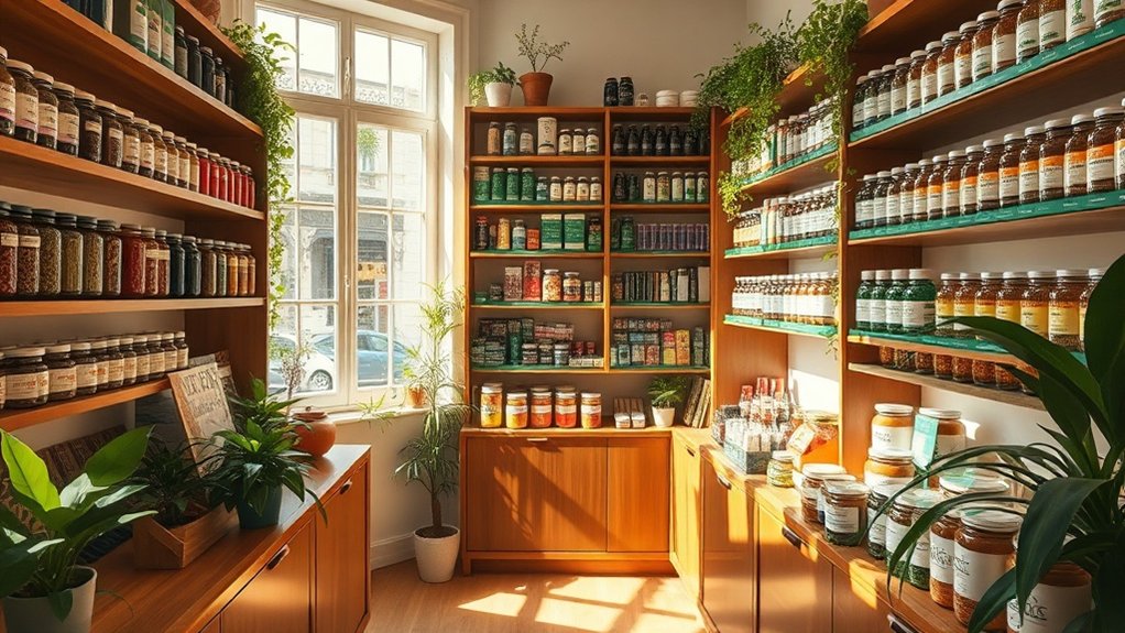 produits naturels et biologiques