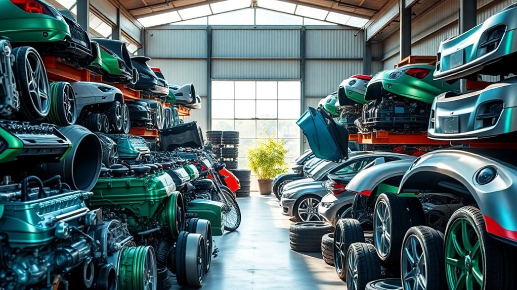 recyclage des pièces automobiles avantages