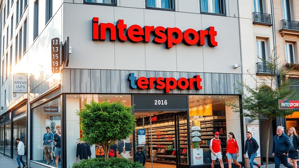 heures d'ouverture du magasin d'articles de sport