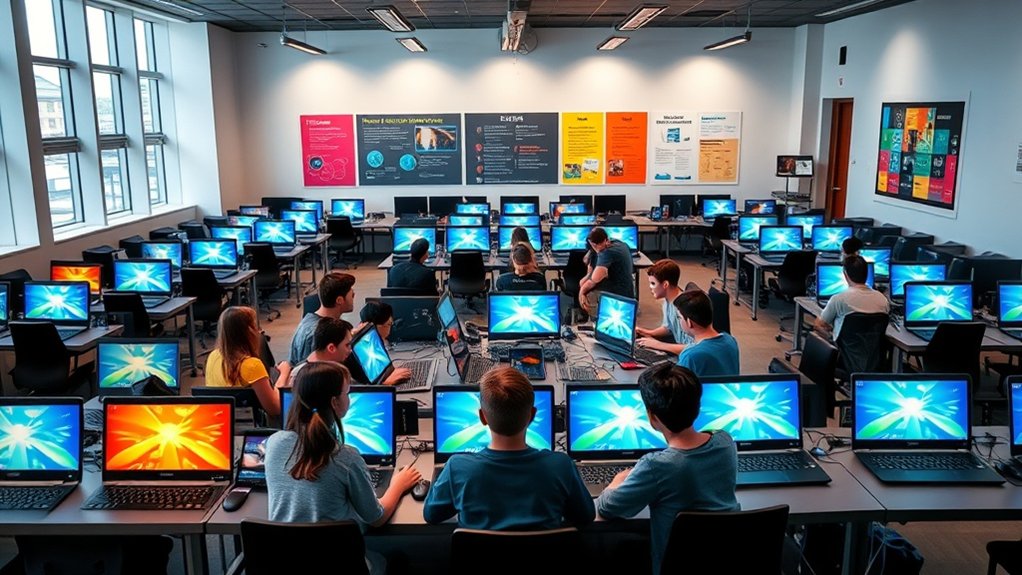 accès et authentification des étudiants