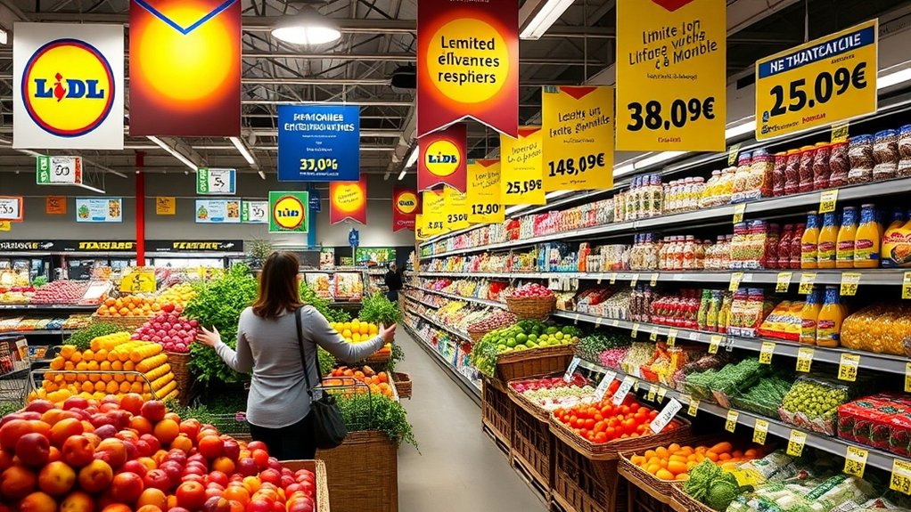 économies hebdomadaires chez Lidl