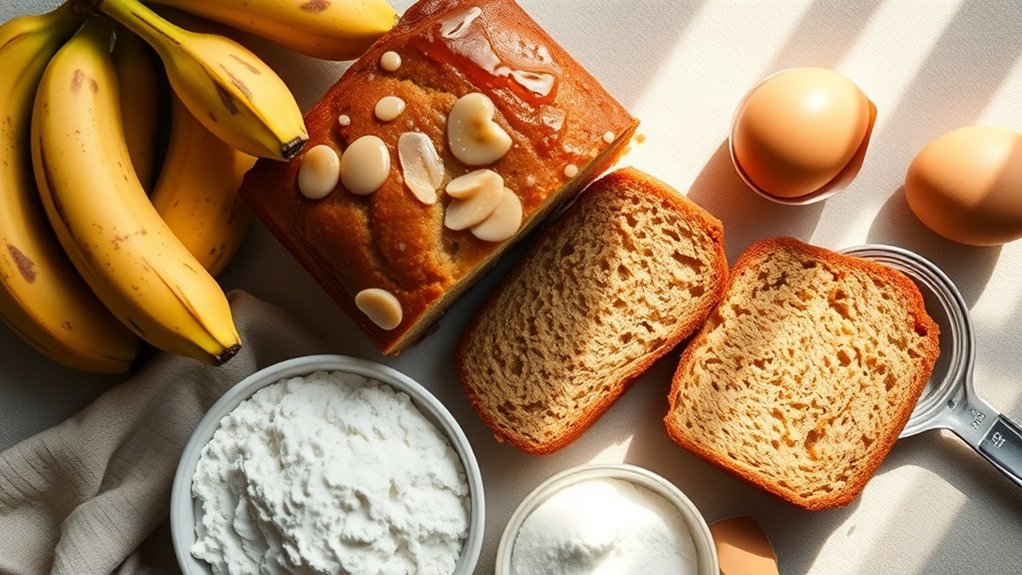 instructions de cuisson du pain à la banane