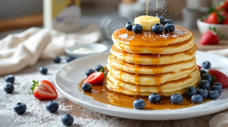 recette de crêpes légères et moelleuses