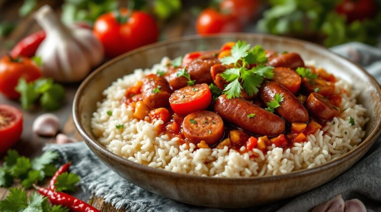 Recette facile de saucisse réunionnaise