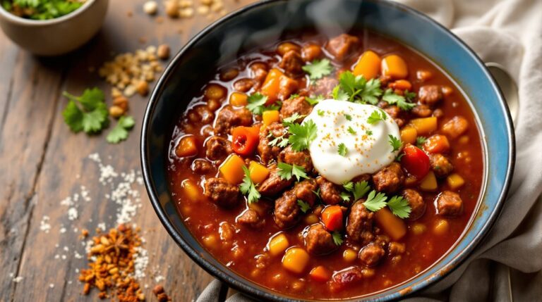 Chili fait maison et savoureux