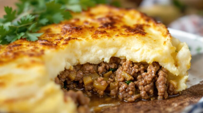 plat de viande réconfortant fait maison