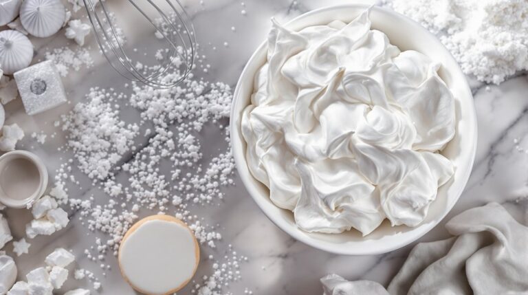 recette de meringue légère et croustillante