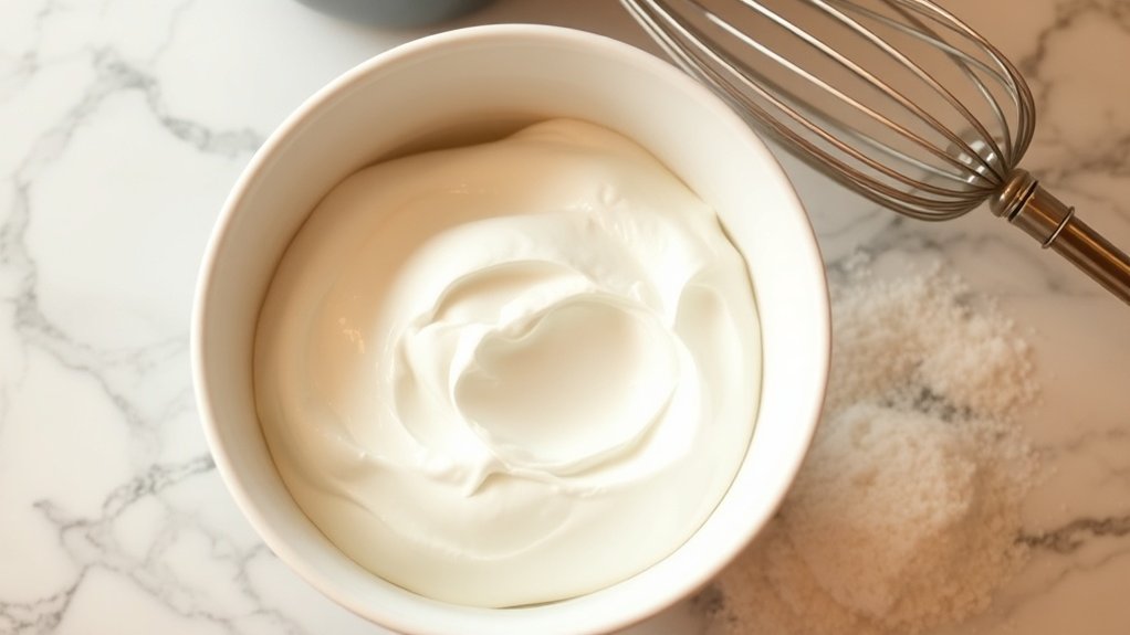 ingrédients pour une meringue française parfaite