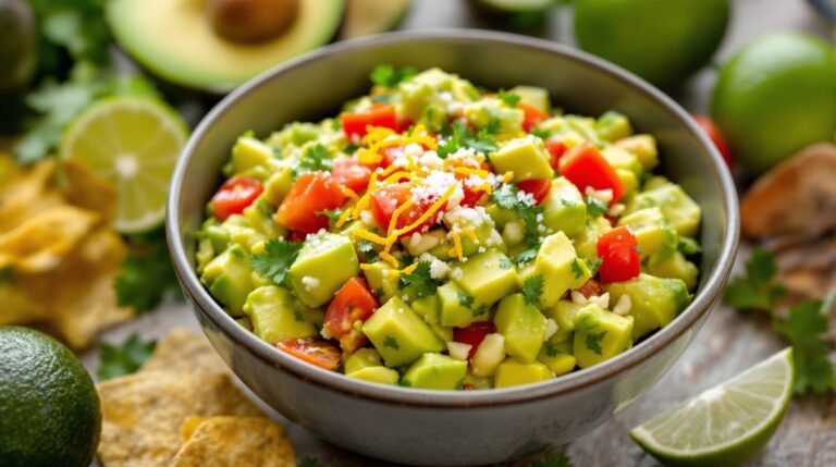 recette de guacamole rapide et savoureuse