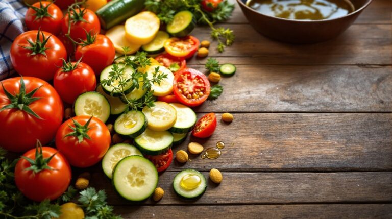 plat méditerranéen traditionnel simple