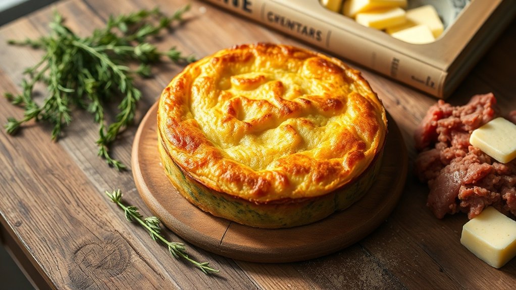 tarte de viande aux pommes de terre à la française