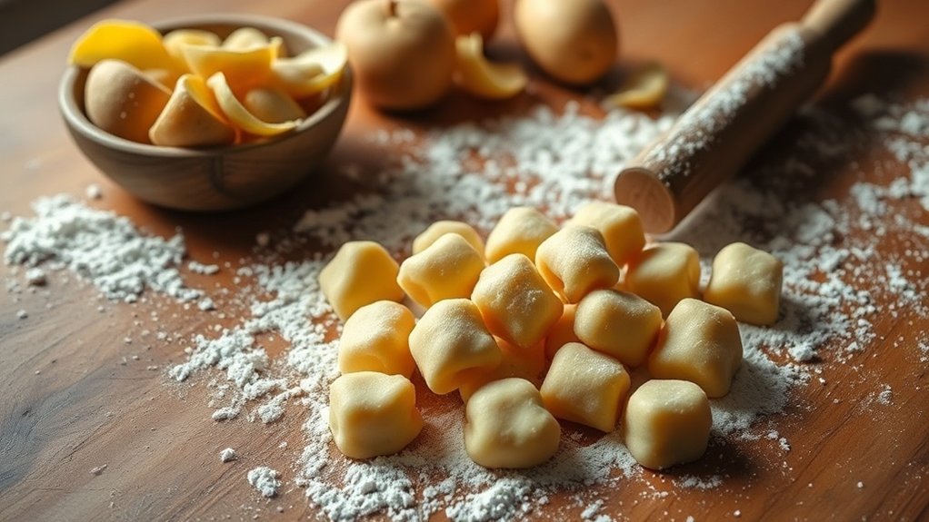 ratio parfait de farine de pomme de terre